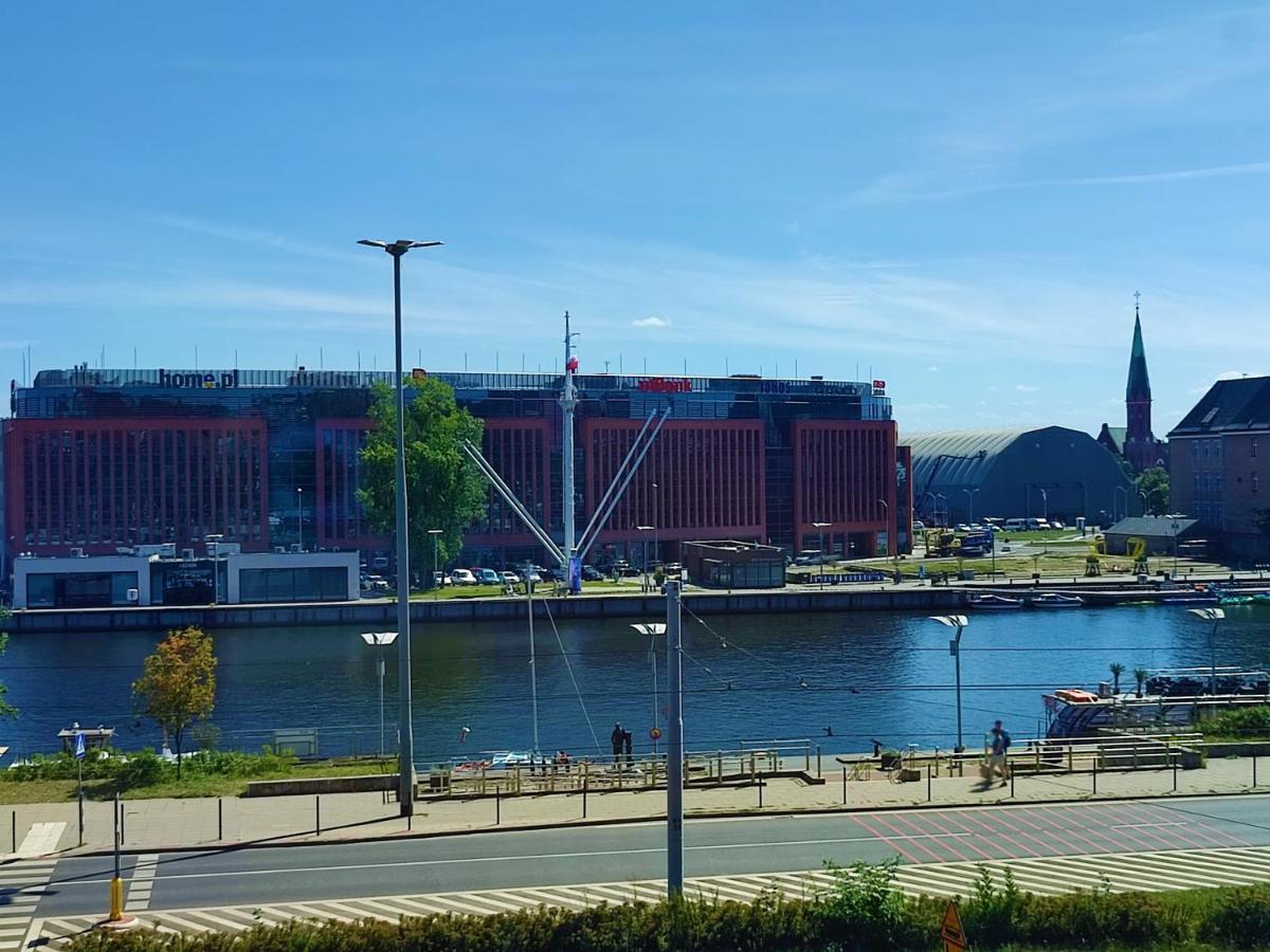 Apartamenty Wielka Odrzanska Centrum Szczecin Luaran gambar
