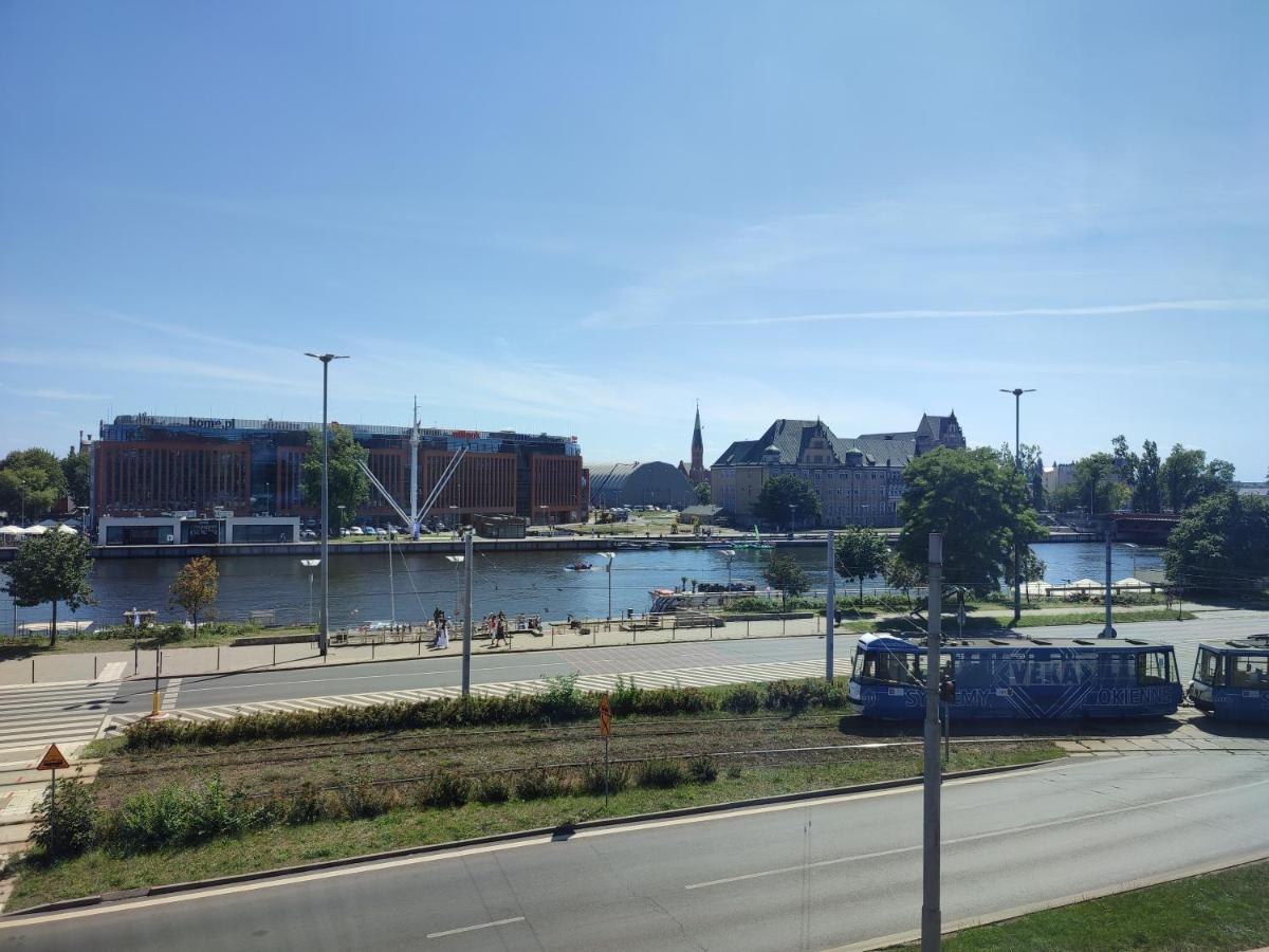 Apartamenty Wielka Odrzanska Centrum Szczecin Luaran gambar