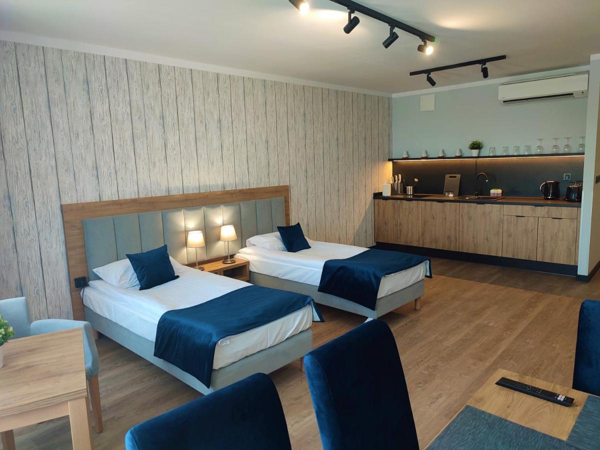 Apartamenty Wielka Odrzanska Centrum Szczecin Luaran gambar