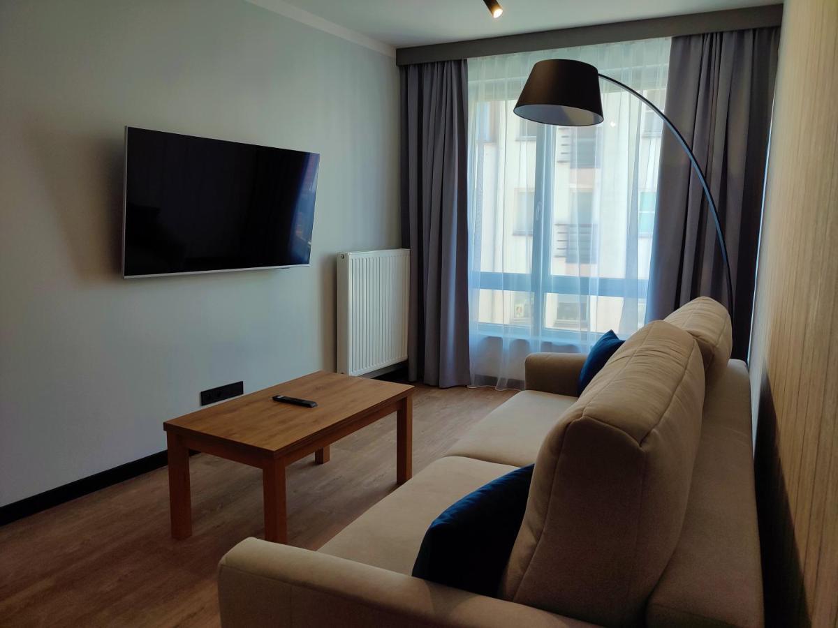 Apartamenty Wielka Odrzanska Centrum Szczecin Luaran gambar