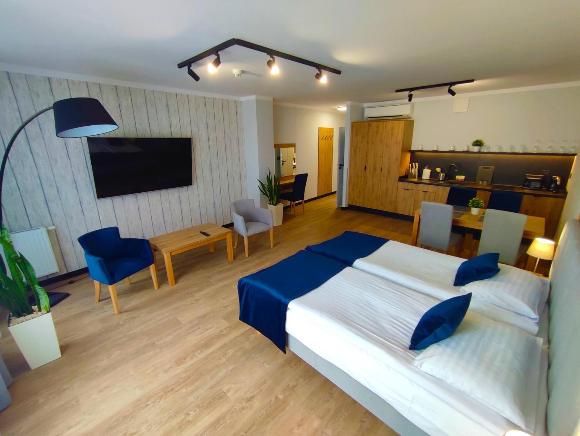 Apartamenty Wielka Odrzanska Centrum Szczecin Luaran gambar